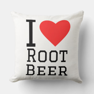 Ich liebe Root Beer Kissen