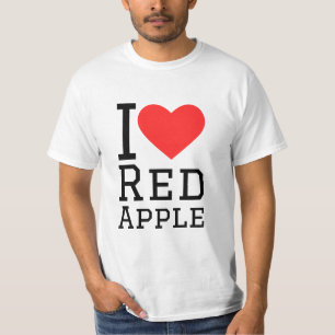 Ich Liebe Rotapfel T-Shirt
