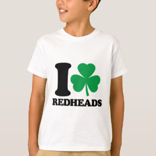 Ich liebe Rothaarige - Ich Herz Rothaarige - St Pa T-Shirt