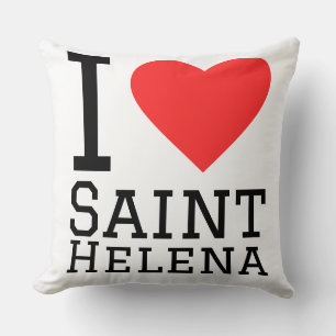 Ich liebe Saint Helena Kissen