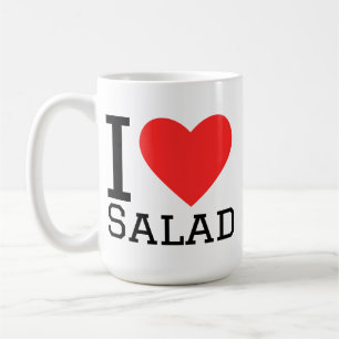 Ich liebe Salat Kaffeetasse
