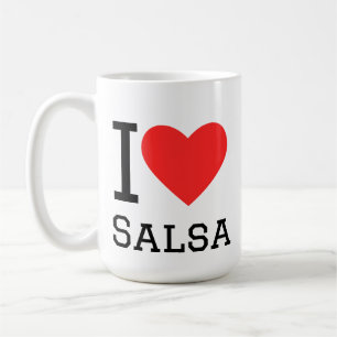 Ich liebe Salsa Kaffeetasse