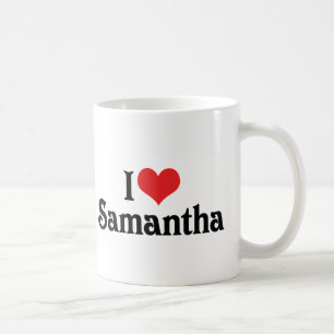Ich liebe Samantha Kaffeetasse