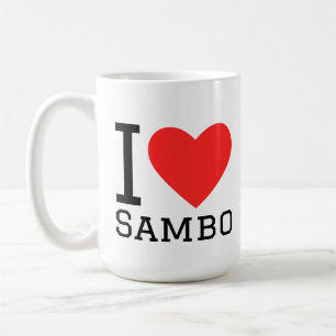 Ich liebe Sambo Kaffeetasse