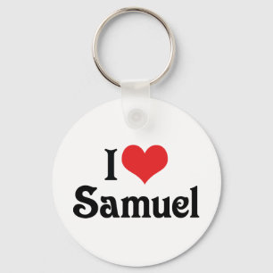 Ich liebe Samuel Schlüsselanhänger