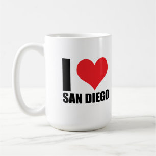 Ich liebe San Diego Kaffeetasse