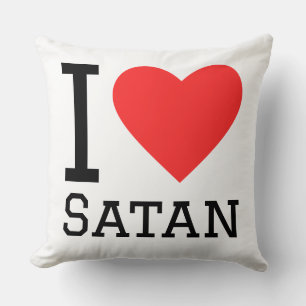 Ich liebe Satan Kissen