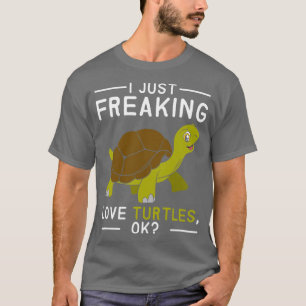 Ich liebe Schildkröten einfach nur abgöttisch T-Shirt