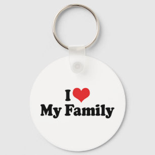 Ich Liebe Schlüsselanhänger meiner Familie