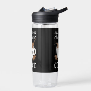 Ich Liebe Schokolade und Kaffee Trinkflasche