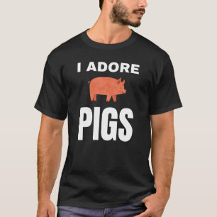 Ich liebe Schweine T-Shirt