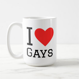 Ich liebe Schwule Kaffeetasse
