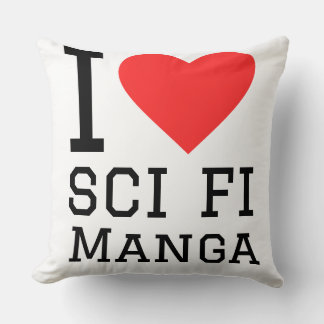 Ich liebe Sci-Fi-Manga  Kissen
