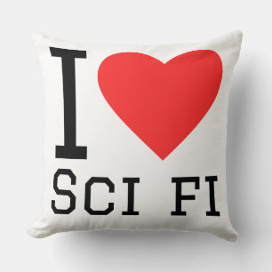 Ich liebe Science-Fiction  Kissen