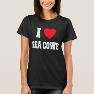 Ich liebe Seekühe T-Shirt