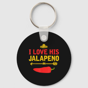 Ich Liebe sein Jalapeno Matching Couple Cinco De M Schlüsselanhänger