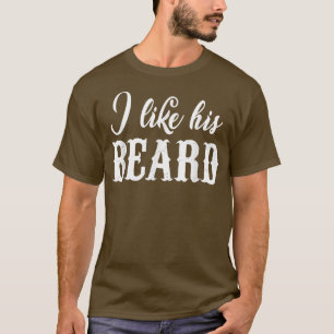 Ich Liebe seinen Bart ihren Hintern Match Paare Co T-Shirt