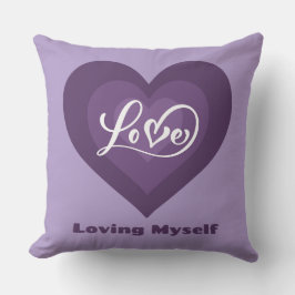 Ich liebe selbst die Liebe Kissen