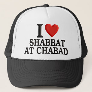 Ich Liebe Shabbat in Chabad Truckerkappe