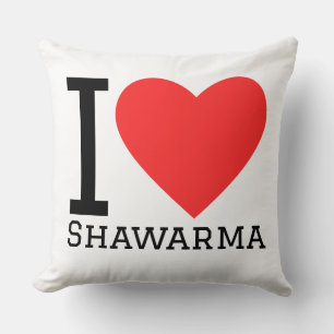 Ich liebe Shawarma Kissen