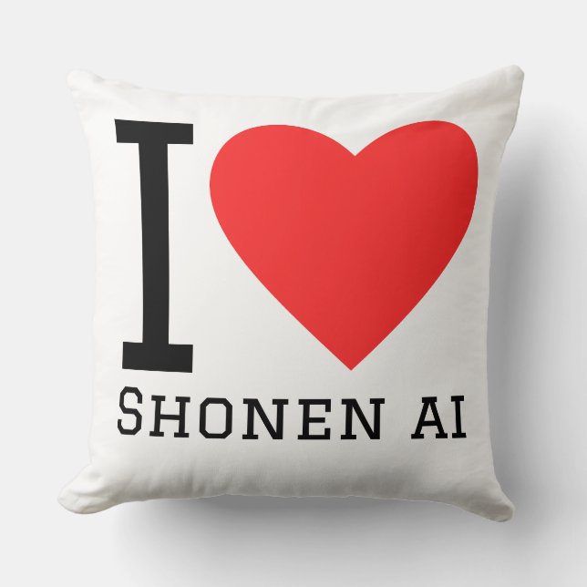Ich liebe Shonen Ai Kissen (Vorderseite)