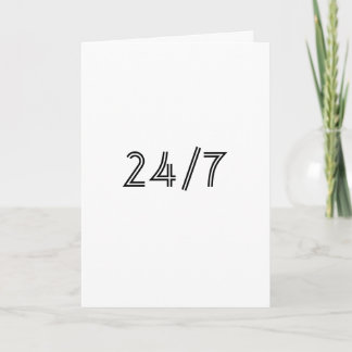Ich Liebe Sie 24/7 Karte