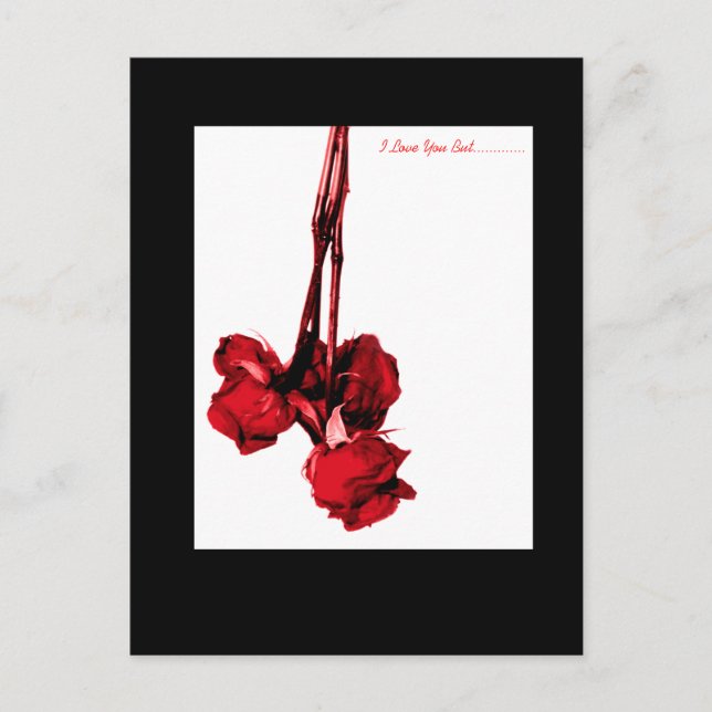 Ich Liebe Sie aber................................ Postkarte (Vorderseite)