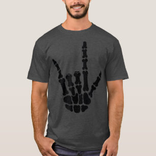 Ich Liebe Sie ASL American Sign Language Skeleton  T-Shirt
