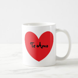 "Ich Liebe Sie" (auf spanisch) Tasse