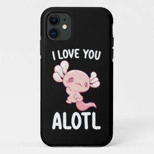 Ich Liebe Sie Axolotl Valentinstag Case-Mate iPhone Hülle