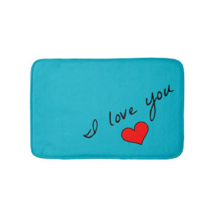 Ich Liebe Sie Badematte