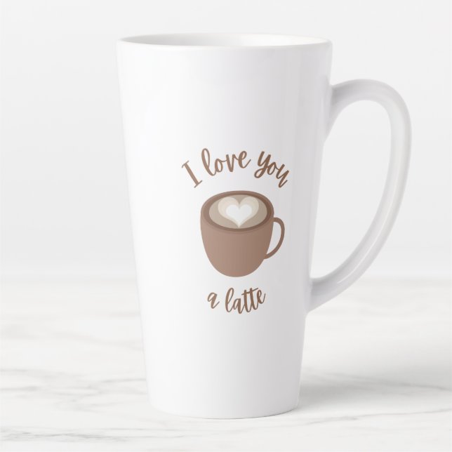Ich Liebe Sie eine große Tasse (Rechts)