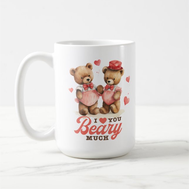 Ich Liebe, Sie haben viel Kaffee Tasse (Links)