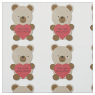 Ich Liebe, Sie haben viel Niedlichen Teddybär Stoff