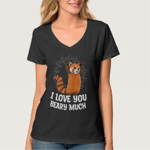 Ich Liebe, Sie haben viel Spaß mit einem roten Pan T-Shirt