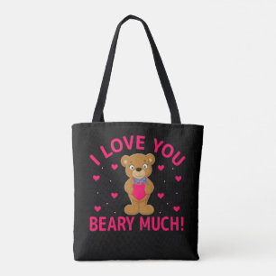 Ich Liebe, Sie haben viel Teddybär. Tasche