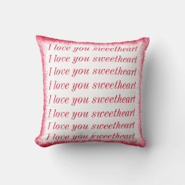 Ich Liebe, Sie halten einfach modernen Valentinsta Kissen