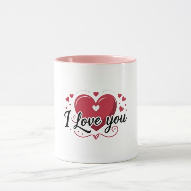 Ich Liebe Sie Herzenslust Tasse (Zentrum)