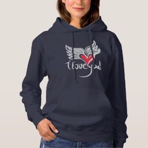 Ich Liebe Sie Hoodie