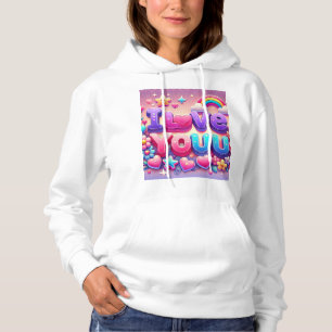 Ich Liebe Sie Hoodie