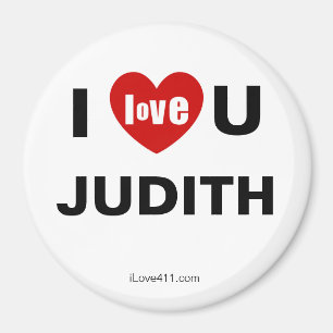 Ich Liebe Sie Judith Magnet