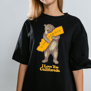 Ich Liebe Sie Kalifornien T-Shirt