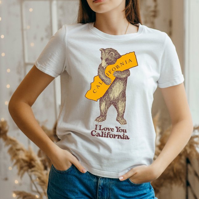 Ich Liebe Sie Kalifornien T-Shirt (Von Creator hochgeladen)