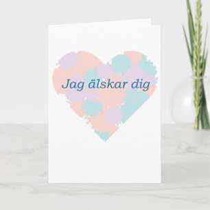 Ich Liebe Sie Karte