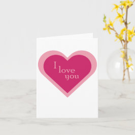 Ich Liebe Sie Karte