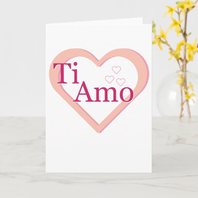 Ich Liebe Sie Karte (Gelbe Blume)