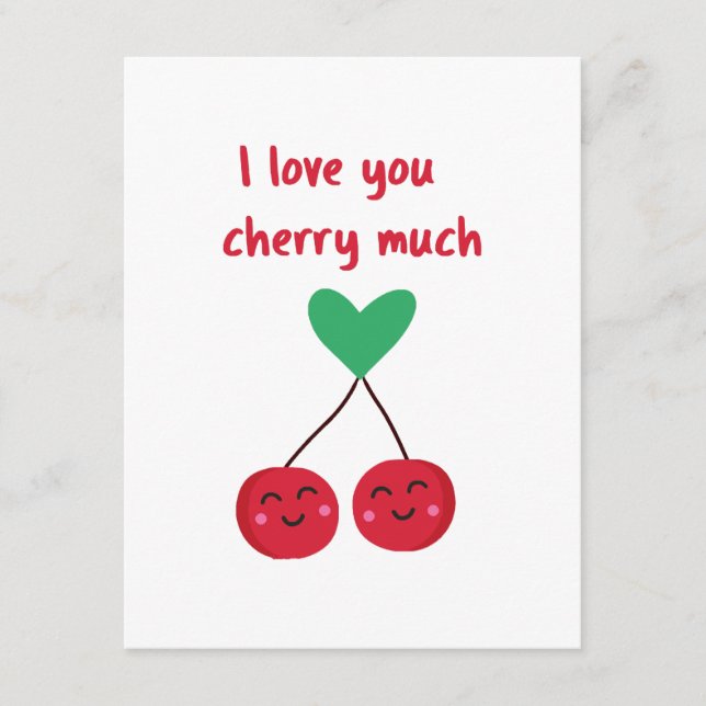 Ich Liebe, Sie kreuzen viel Valentine Begleitkarte (Vorderseite)