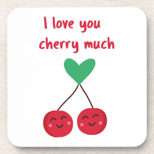 Ich Liebe, Sie kreuzen viel Valentine Getränkeuntersetzer