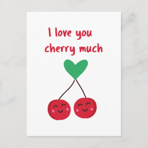 Ich Liebe, Sie kreuzen viel Valentine Postkarte