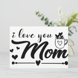 Ich Liebe Sie Mama Einladung